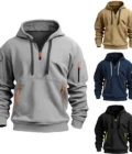 2024high quality Cotton Dropped Shoulder Hooded Sweatshirt Men's Women's Plus Size Loose Pullover Fashion Sweatshirt